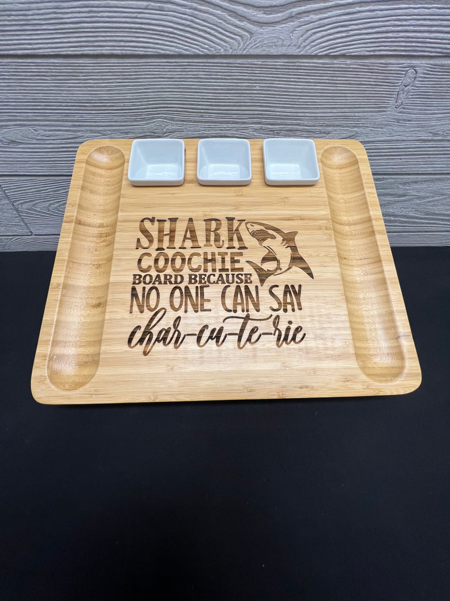 Shark Cheese Board (Bamboo)